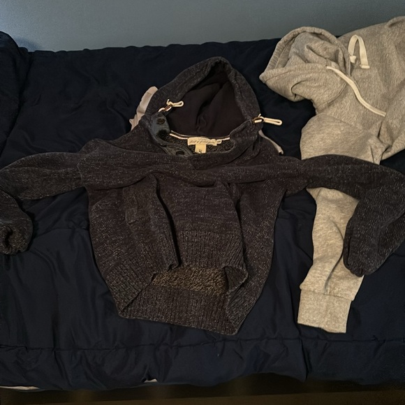 A warm 3/4 hooded with a pouch LOGG Label of graded goods Men’s Medium - Picture 2 of 2